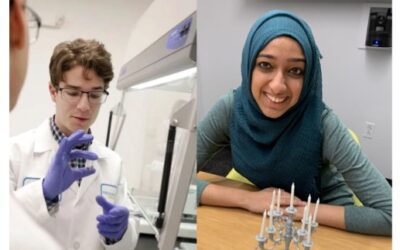 Congrats Matthew and Sumayyah for the Undergraduate Research Creative Endeavor Awards!