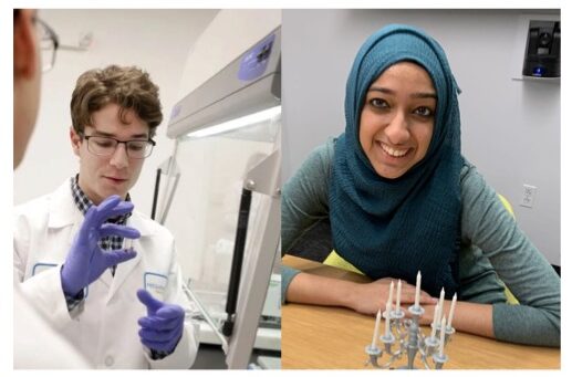 Congrats Matthew and Sumayyah for the Undergraduate Research Creative Endeavor Awards!