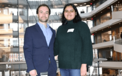 Congrats to Tanvi and Tim on their Prize Posters at the College of Engineering Expo! 🏆