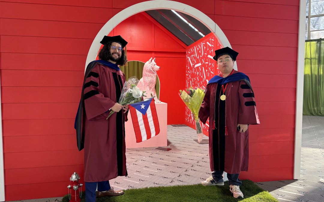2024 Commencement ceremony was a blast with Drs. Chenzhen Zhang and Héctor Millán Cotto!